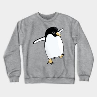 Penguin Learning to Fly Crewneck Sweatshirt